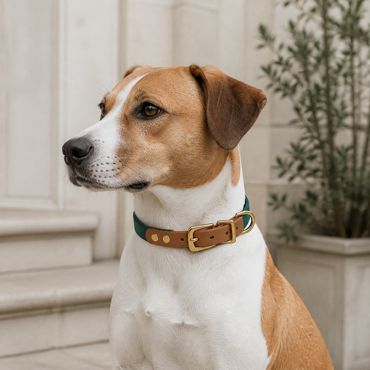 Meridian Dog Collar — Moss Reserve