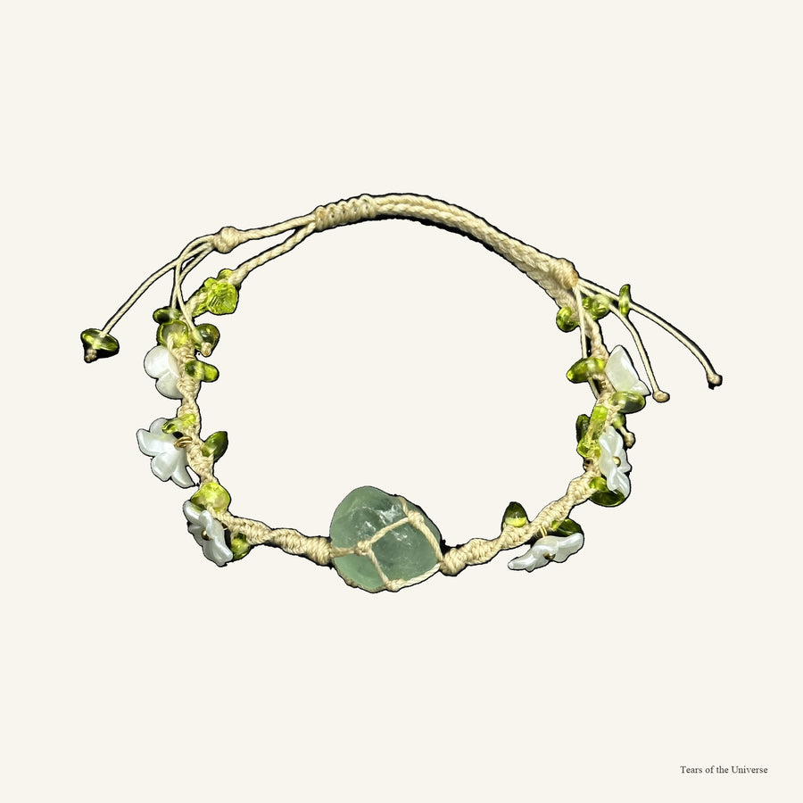 Moonbond crystal collar charm and matching bracelet color story