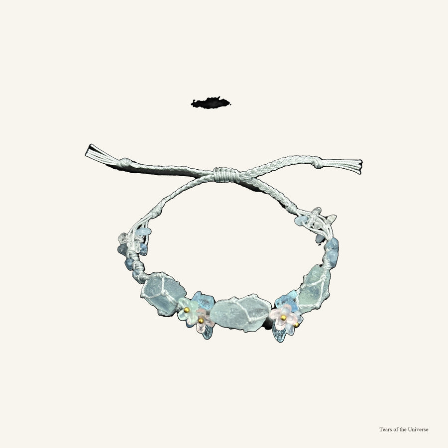 Moonbond crystal collar charm and matching bracelet color story