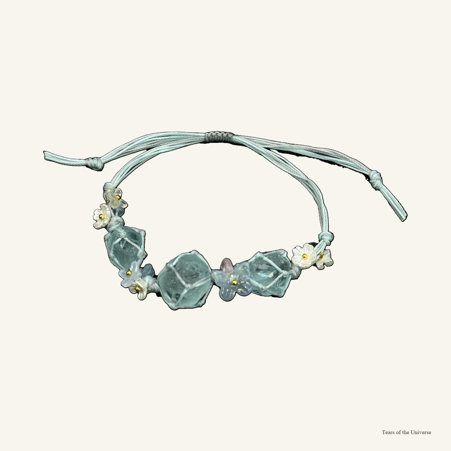 Moonbond crystal collar charm and matching bracelet color story