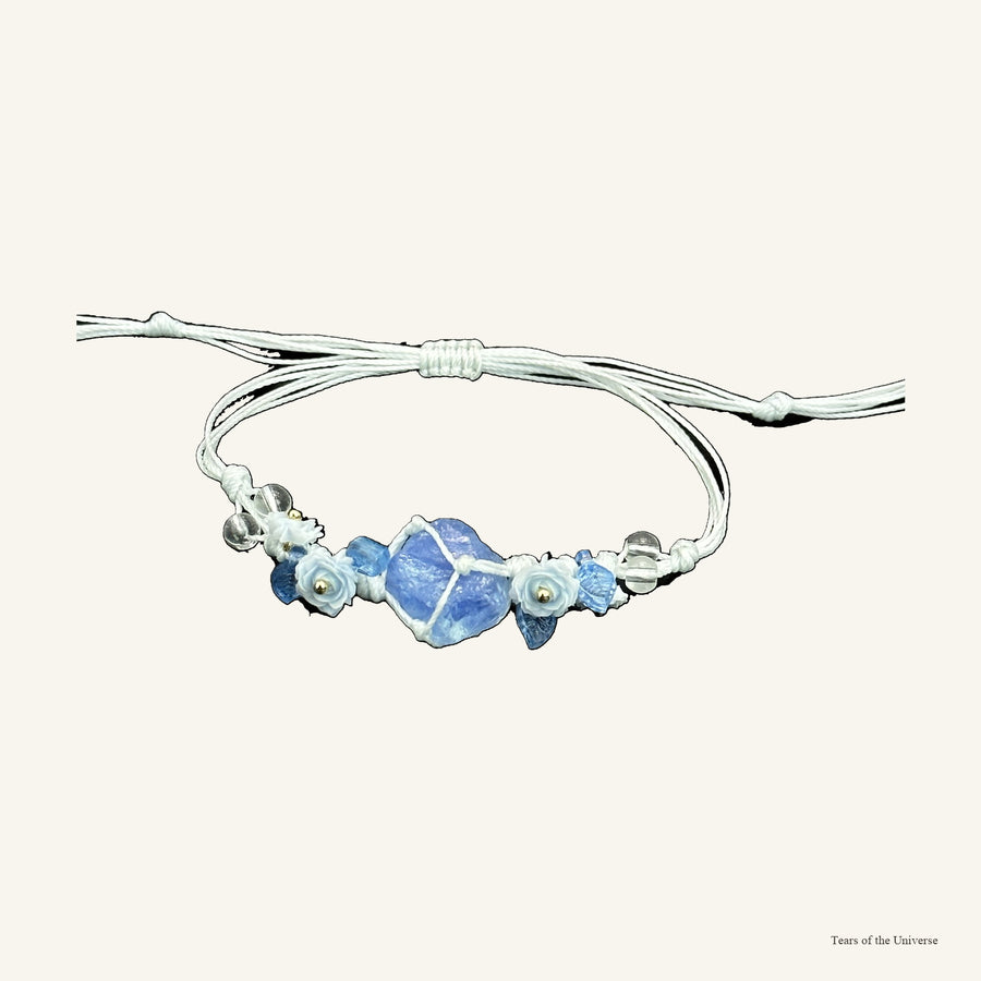 Moonbond crystal collar charm and matching bracelet color story