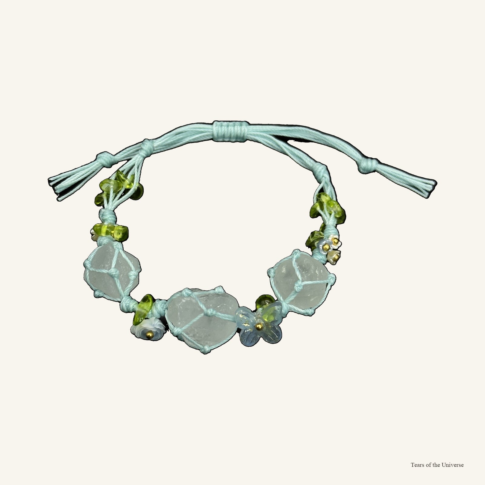 Moonbond crystal collar charm and matching bracelet color story